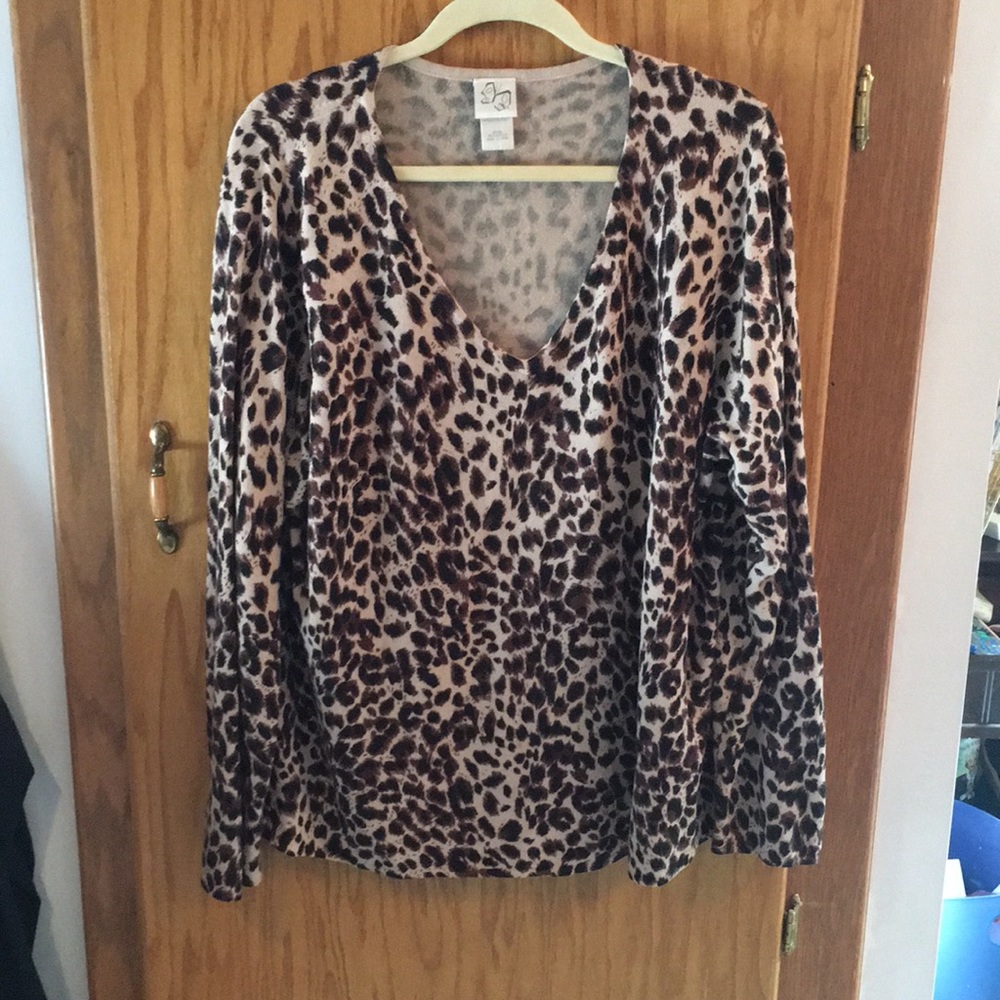 Leopard Print Sweater